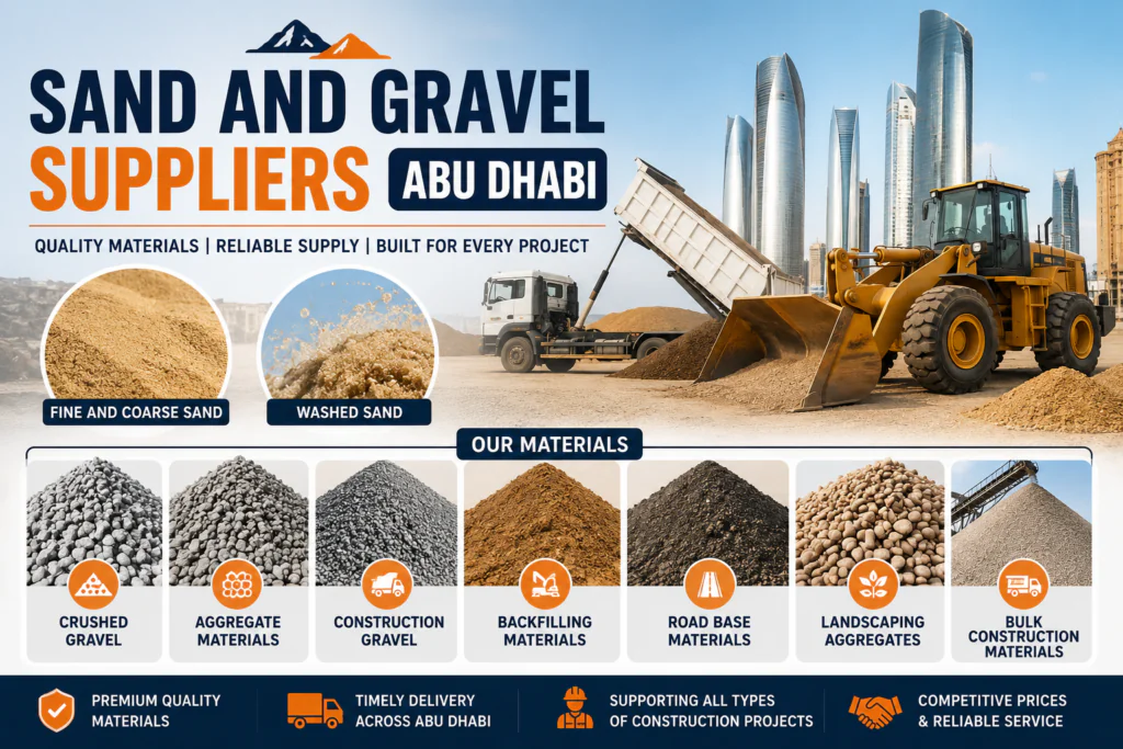 AZ Sand and Gravel Suppliers Abu Dhabi